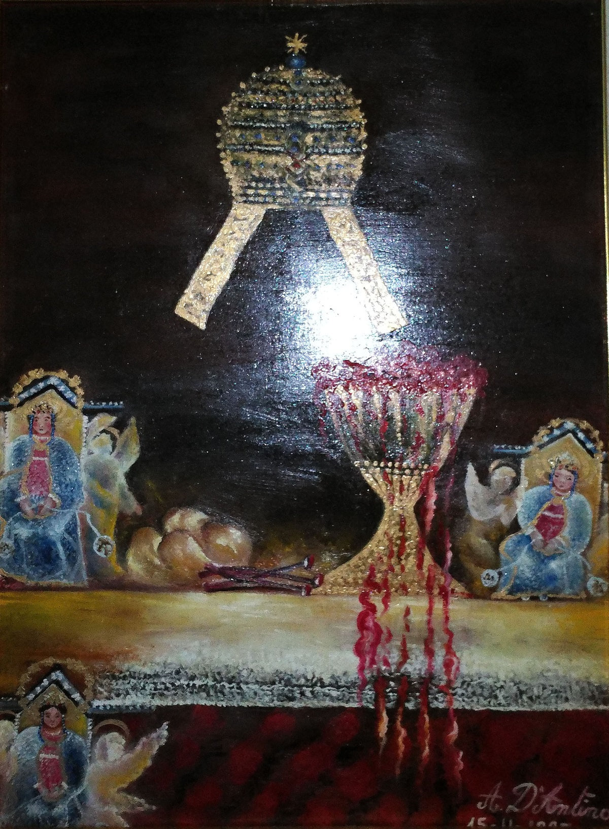 D'Antino - Profanazione del sacramento sull'altare