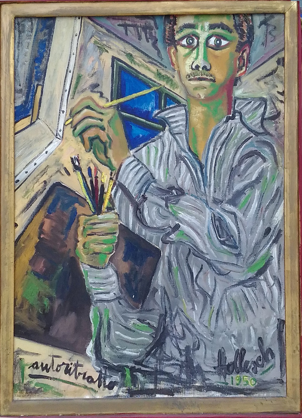 Carlo Hollesch - Autorretrato