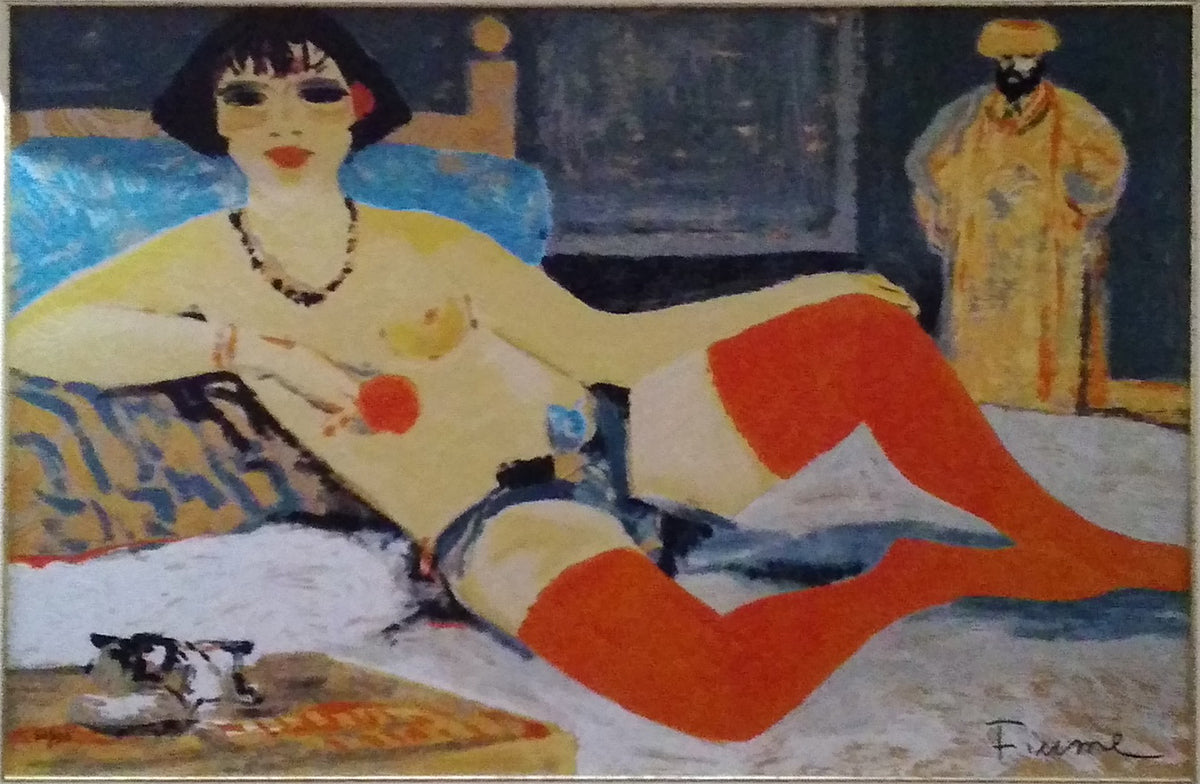 Salvatore Fiume - Modella dalle calze rosse