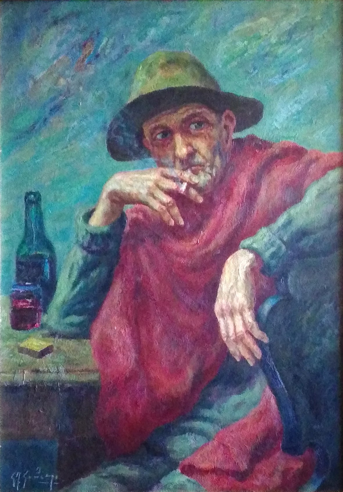 Francesco Gonzaga - El fumador de la capa roja