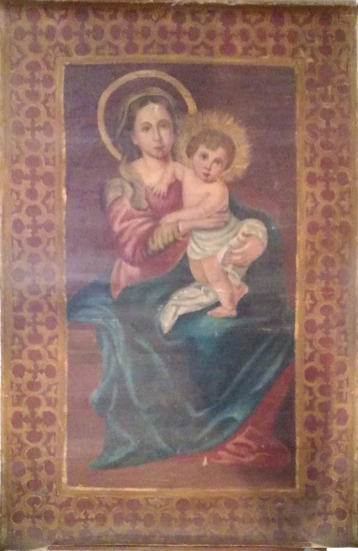 Artista sconosciuto - Madonna con bambino
