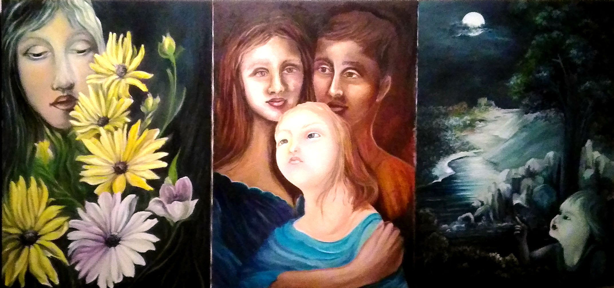 Maria Toscano - Triptych