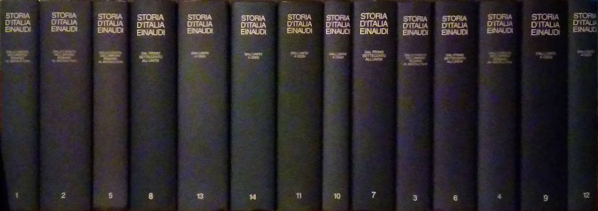 Historia de Italia - Einaudi