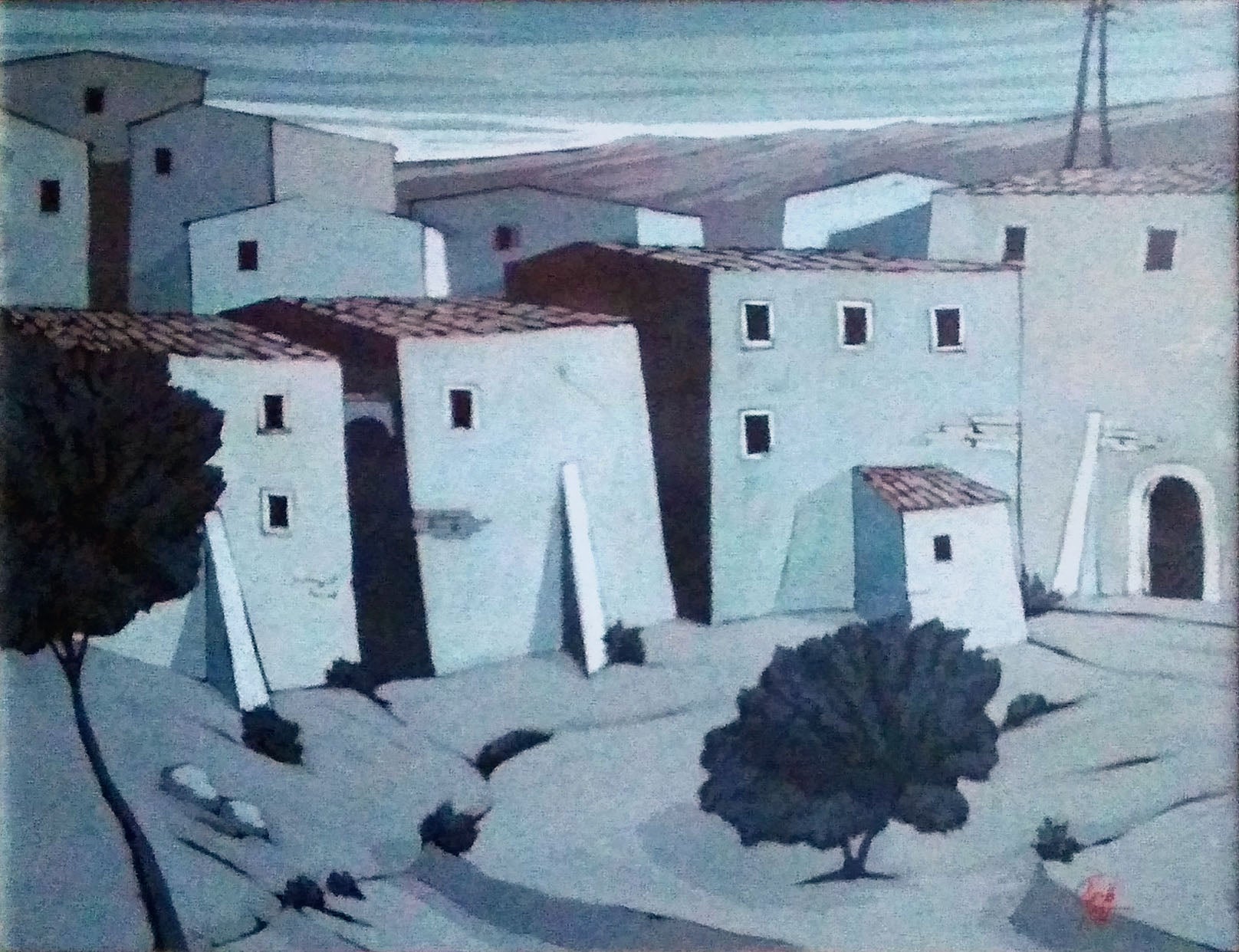 Giustino Novelli - Paesaggio