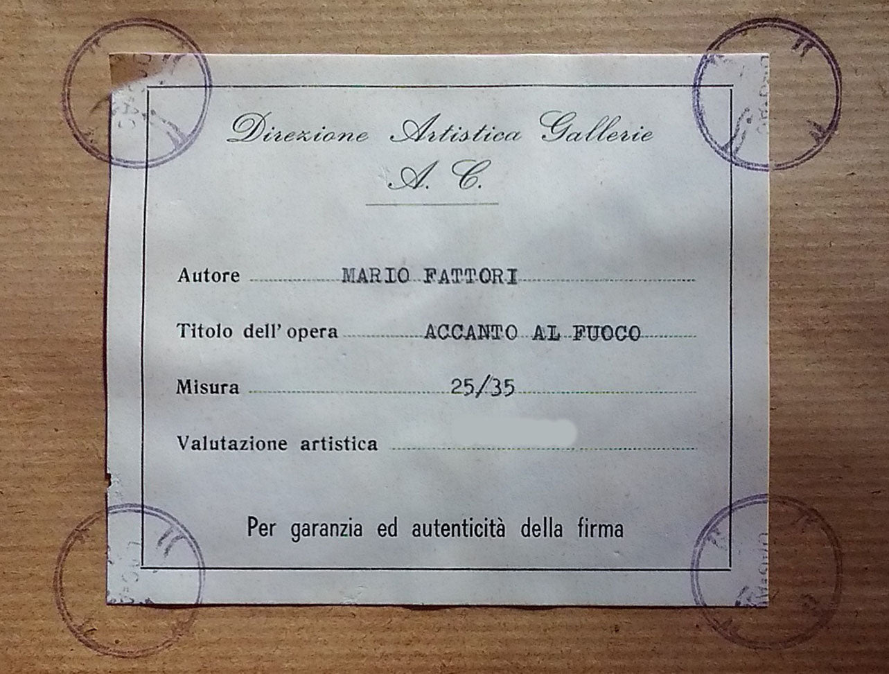 Mario Fattori - Dittico