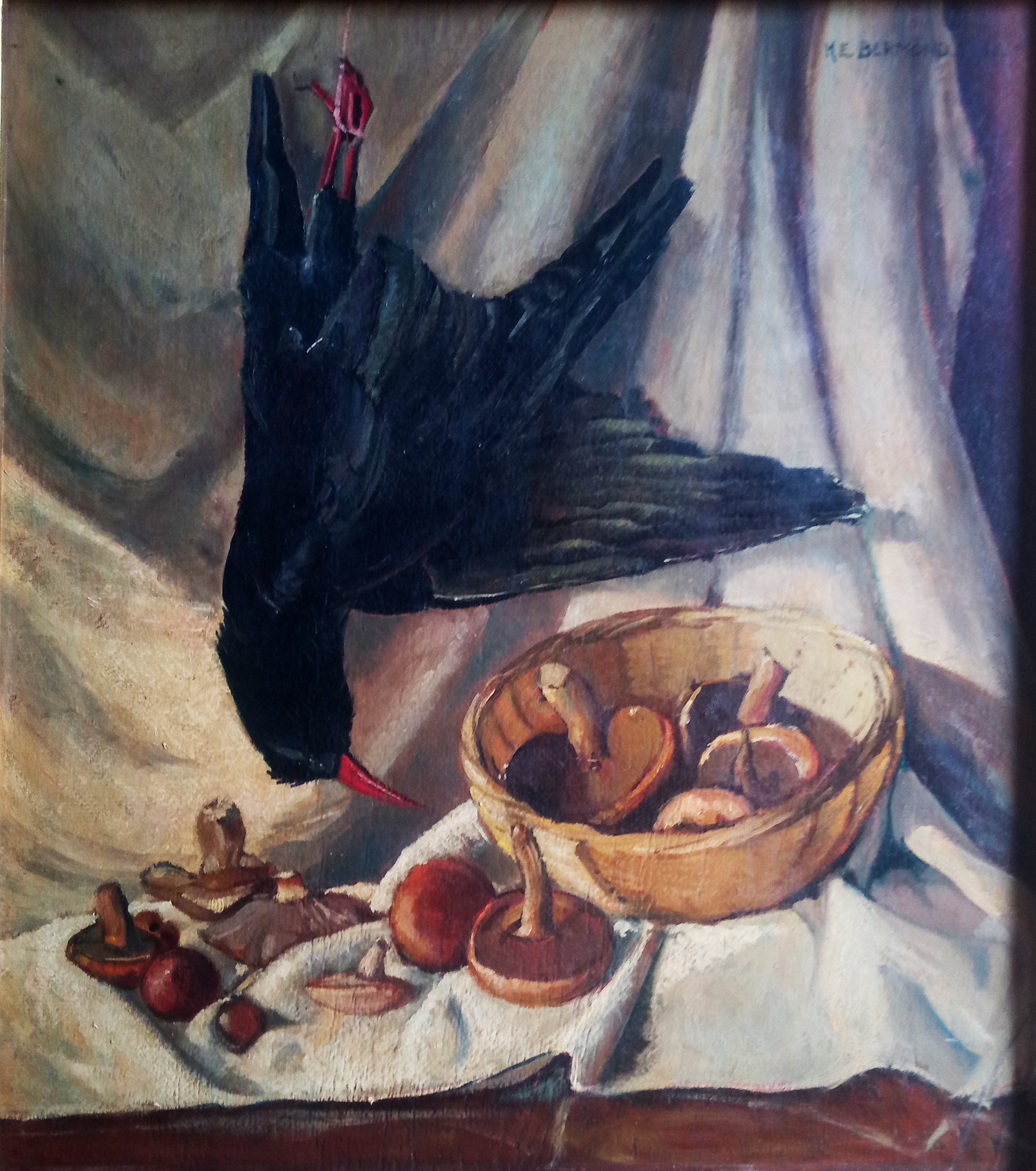 Bermond - Gracchio con funghi