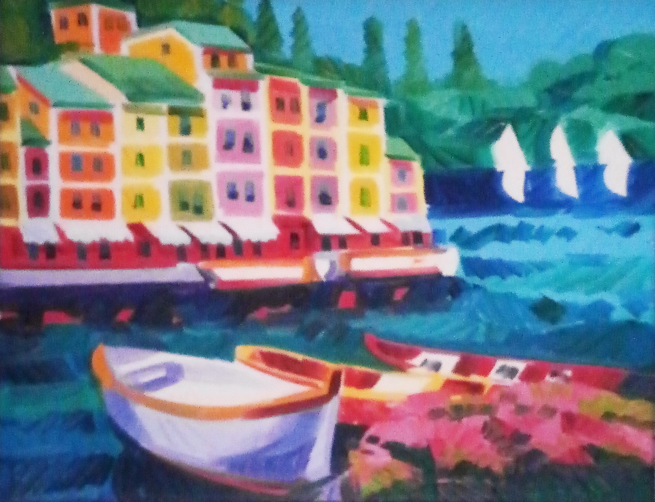 Athos Faccincani - Alba a Portofino
