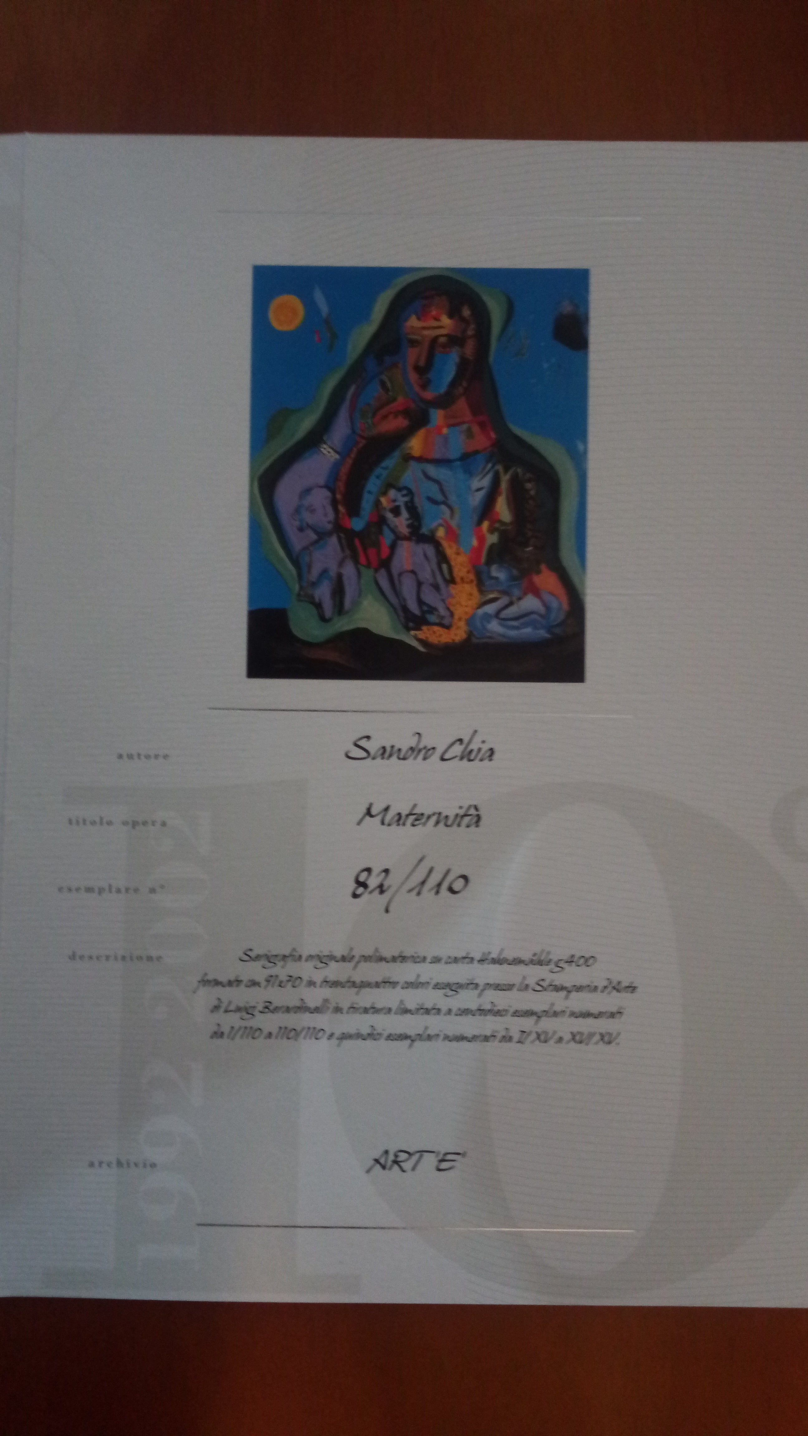 Sandro Chia - Maternidad