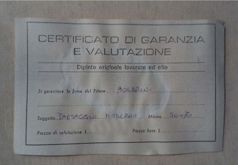 Boldrini - Paesaggio moderno