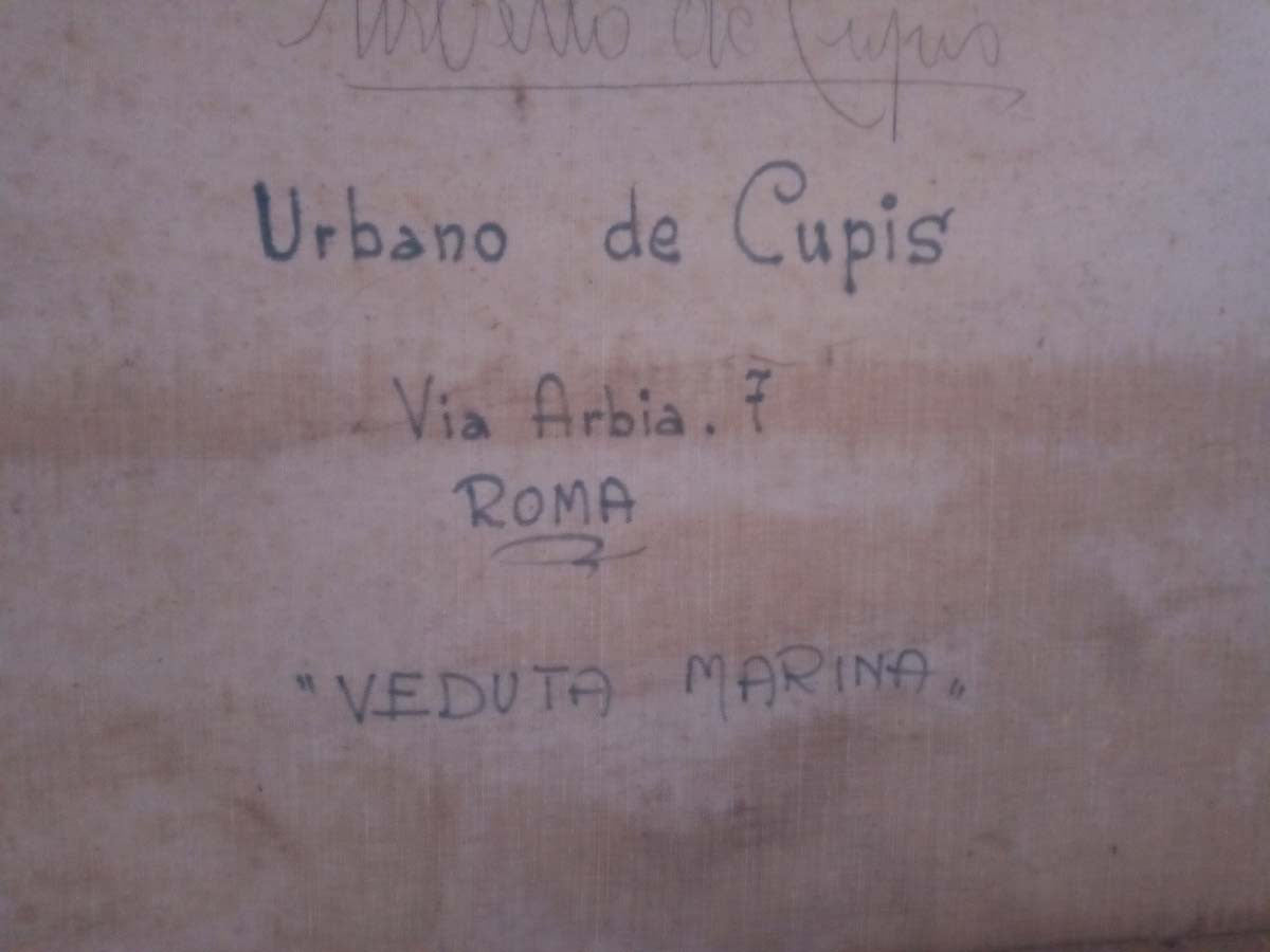 Urbano de Cupis - Veduta marina