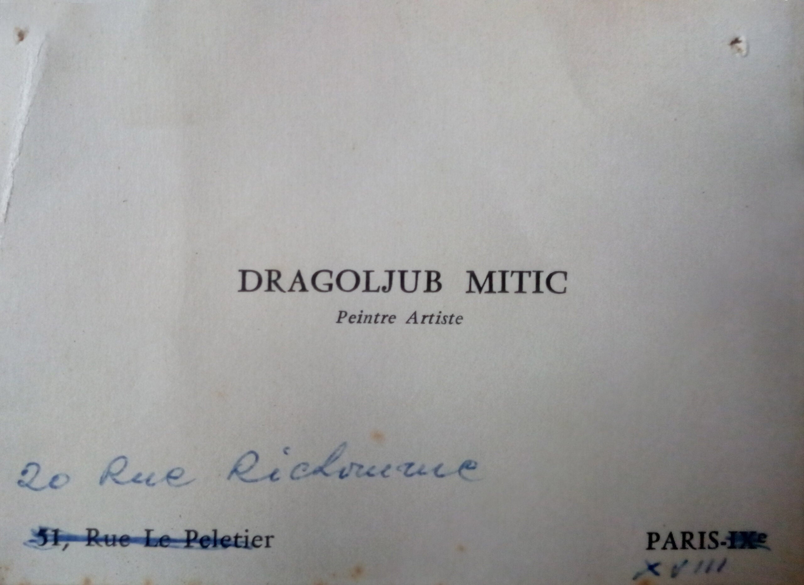 Dragoljub Mitic - Untitled