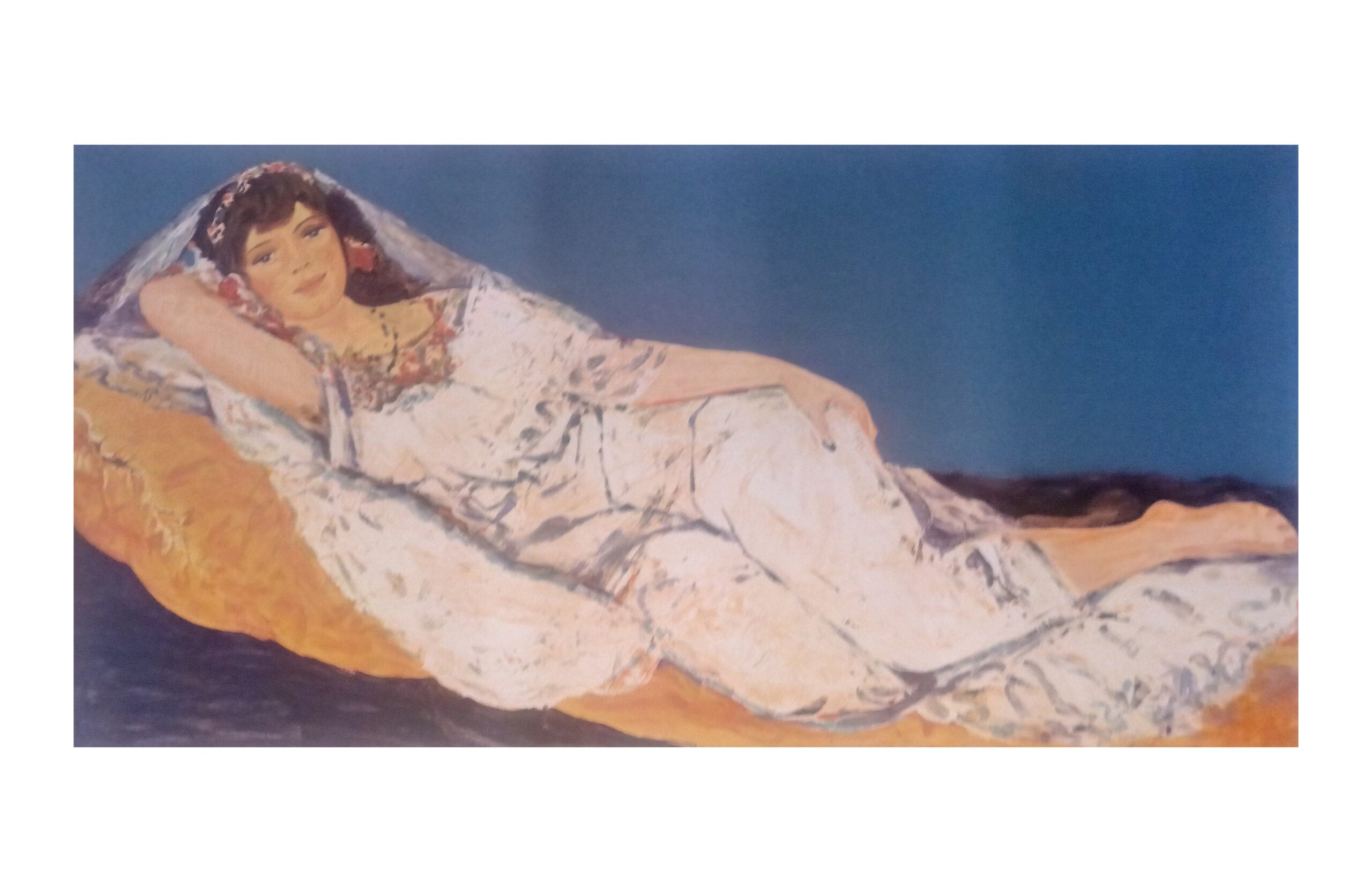 Salvatore Fiume - Donna sdraiata