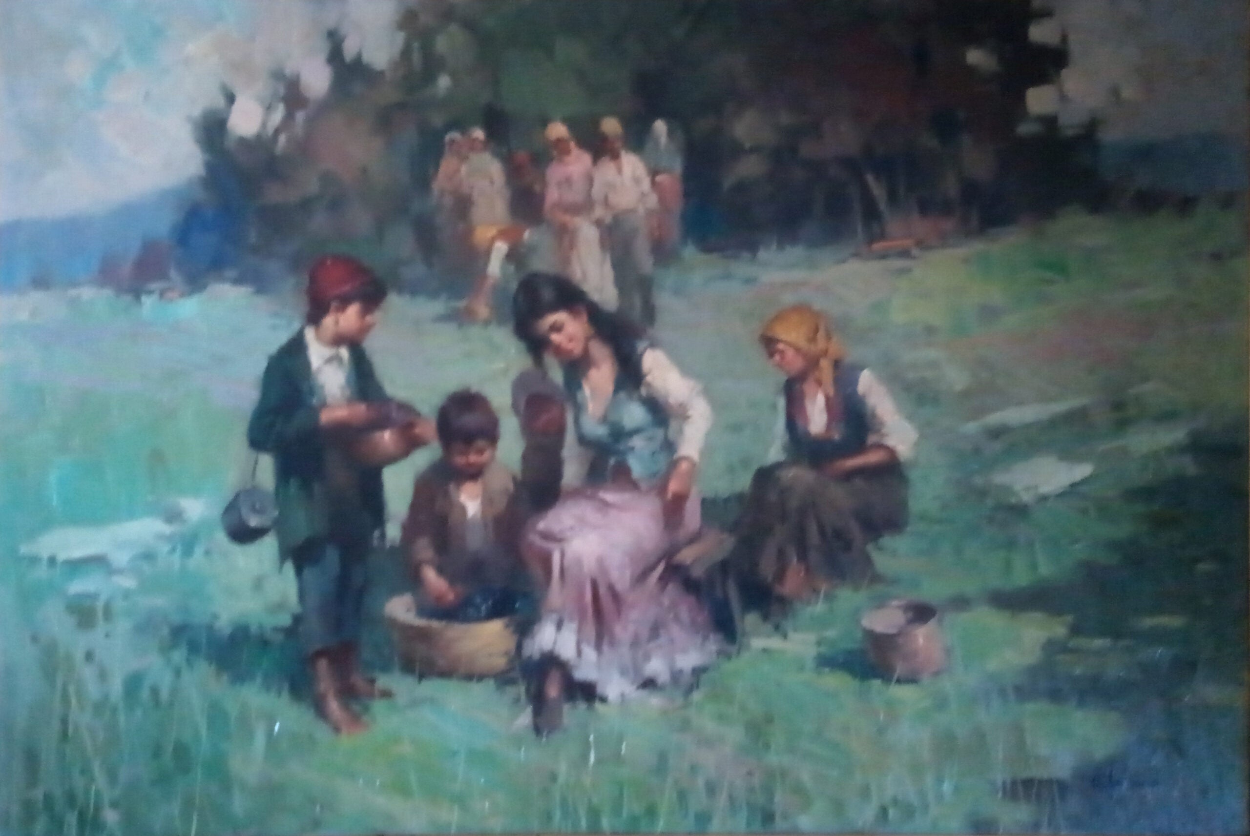 Alfonso Sarno - Escena campestre
