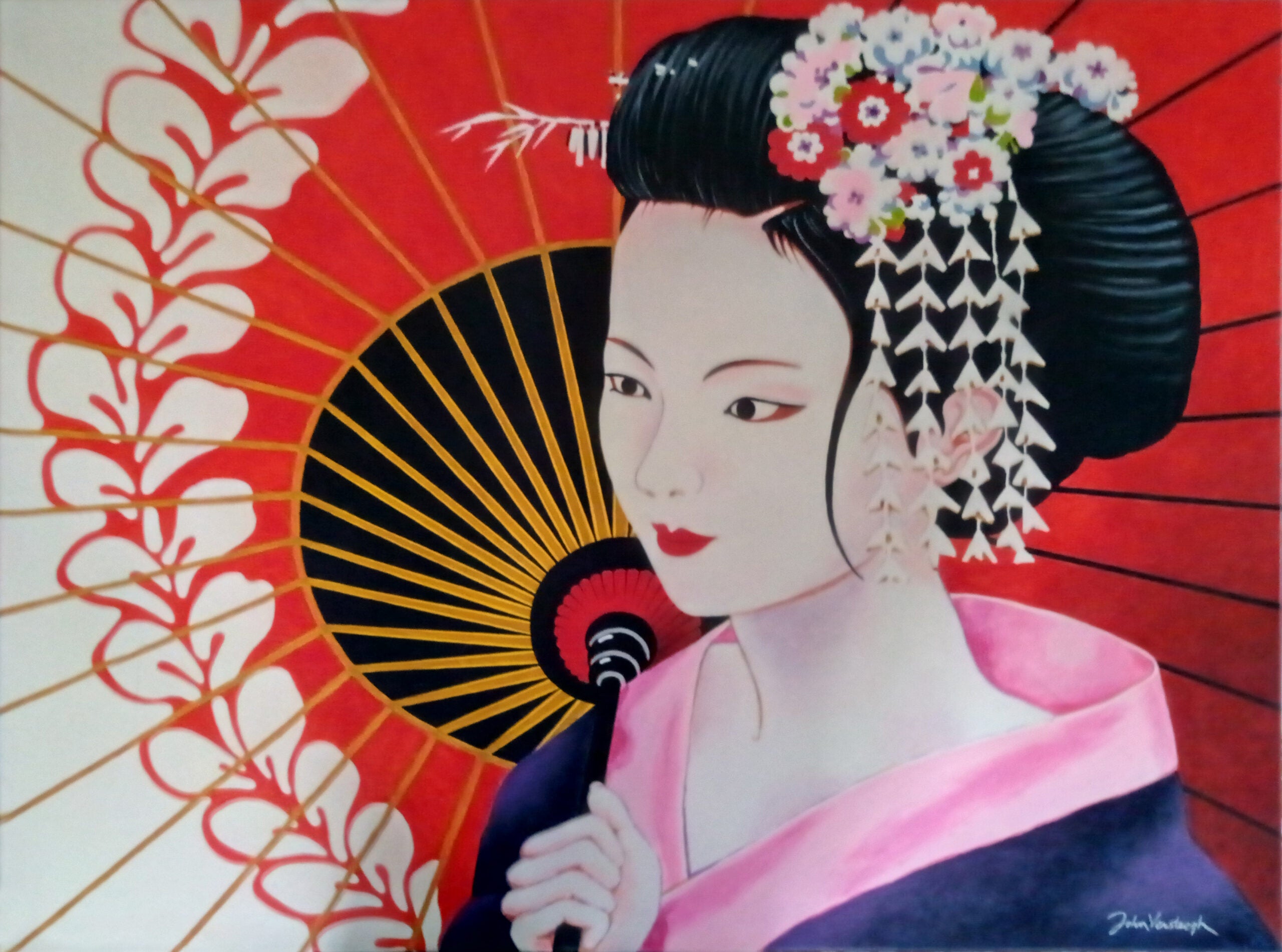 John Versteegh - Geisha