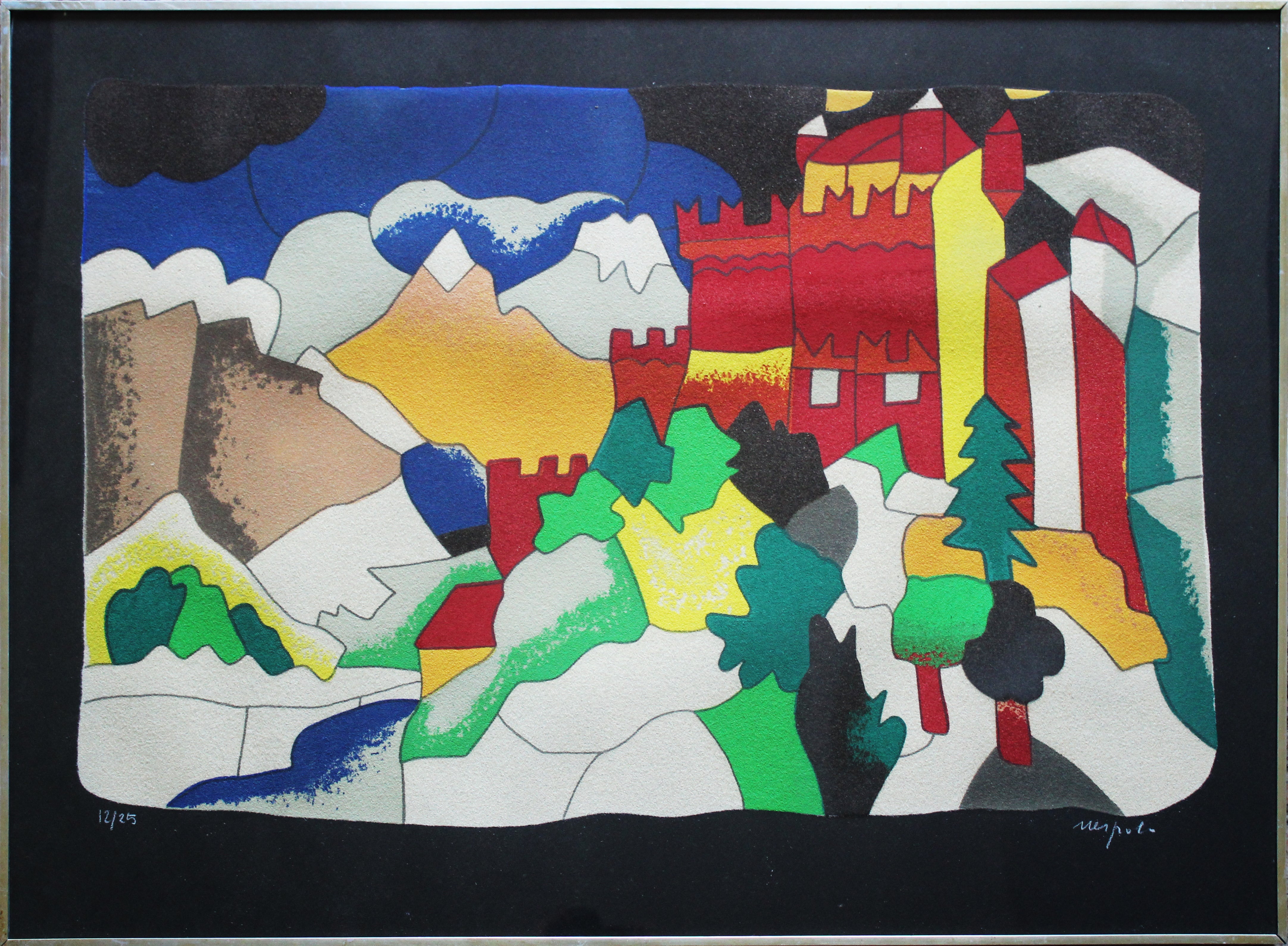 Ugo Nespolo - Paesaggio