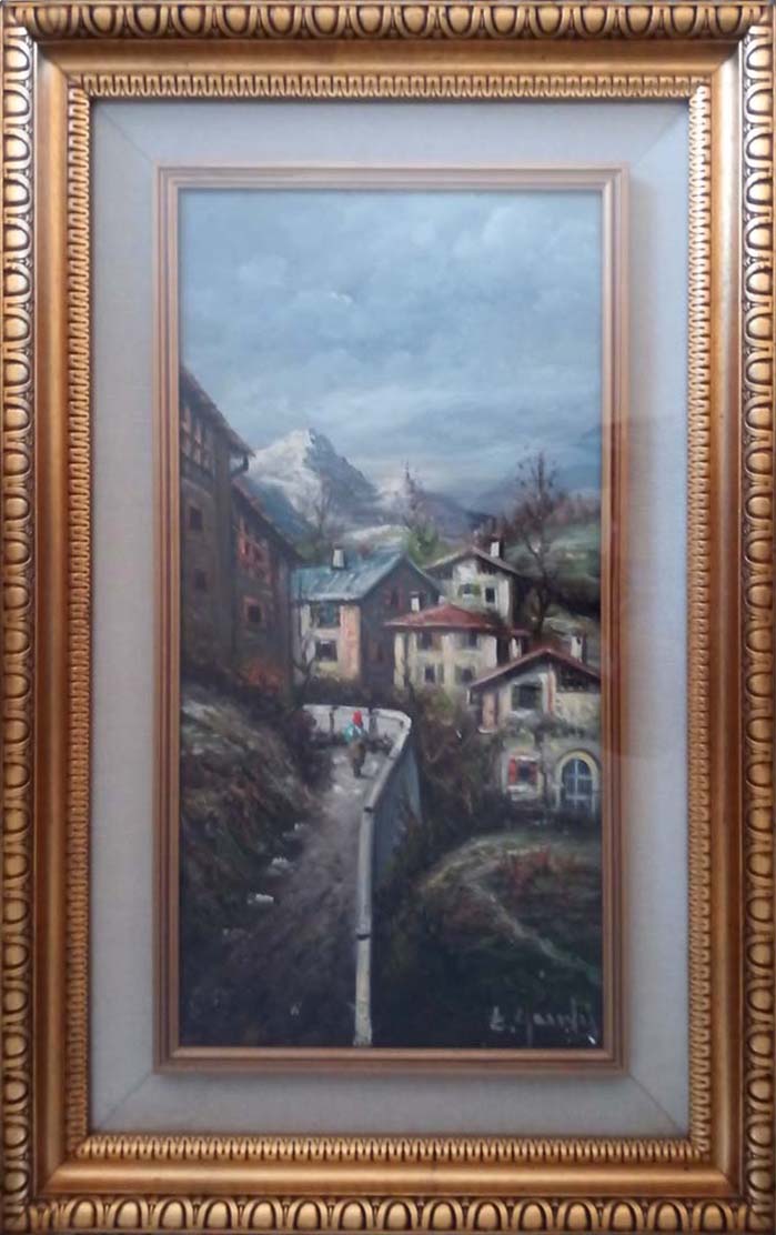 Anonimo - Paesaggio montano