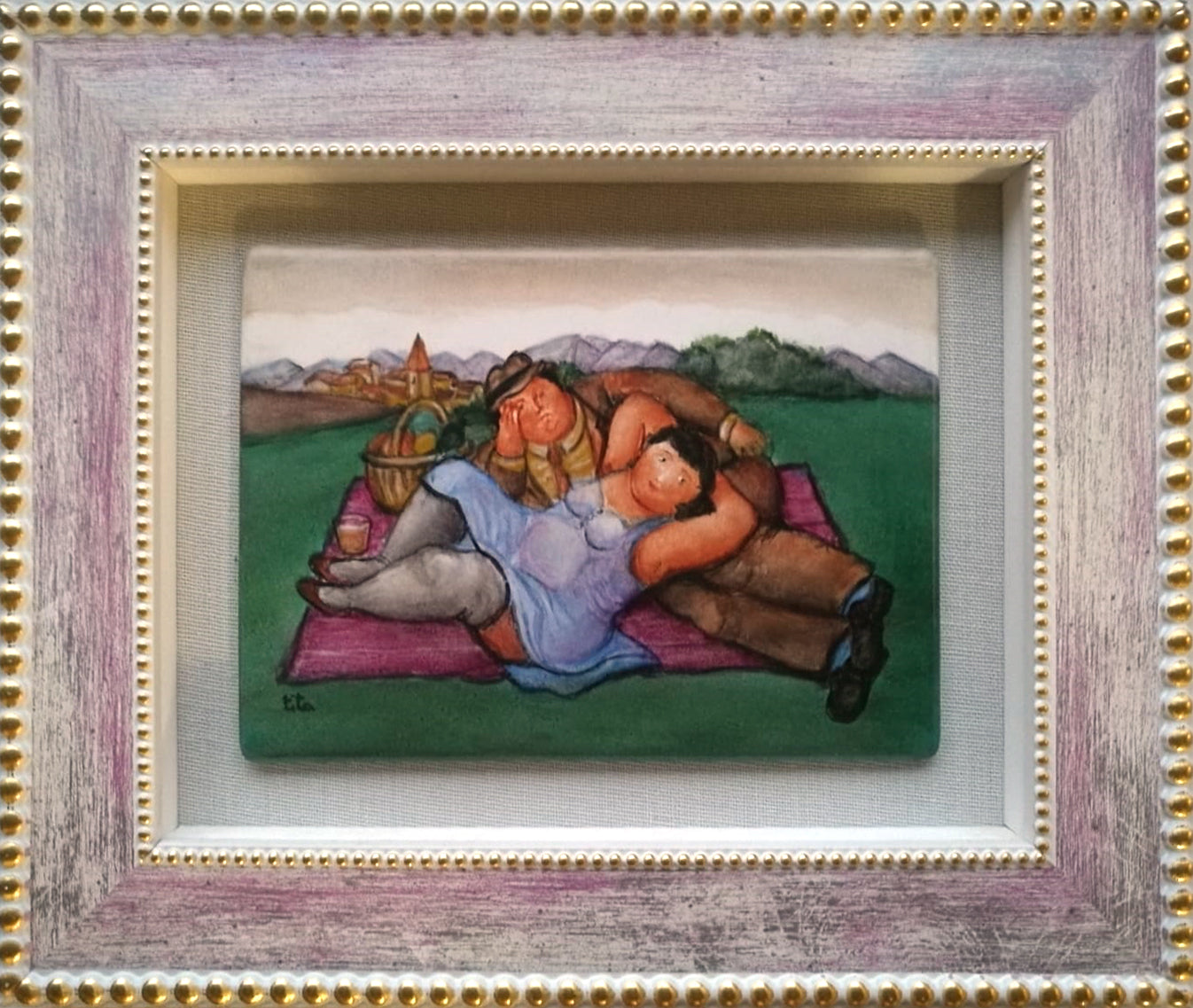 Tiziana Terraneo - Pic nic di Botero