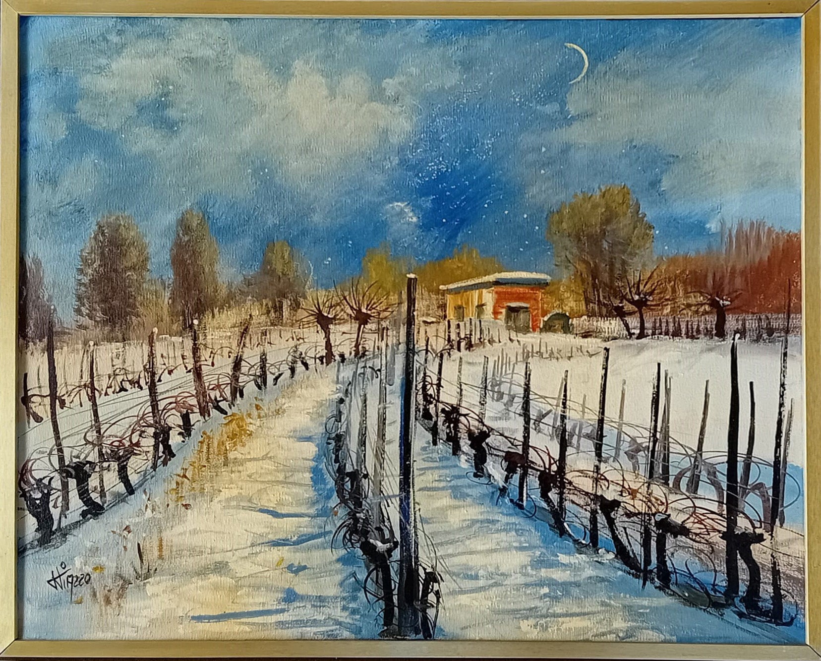 Pierangelo Piazzo - Winter Vineyard
