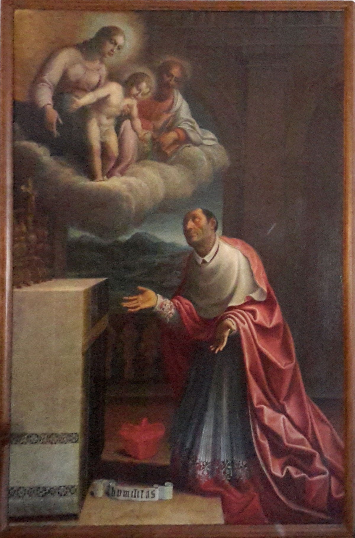 Pinelli Antonia - San Carlo Borromeo orante in ginocchio