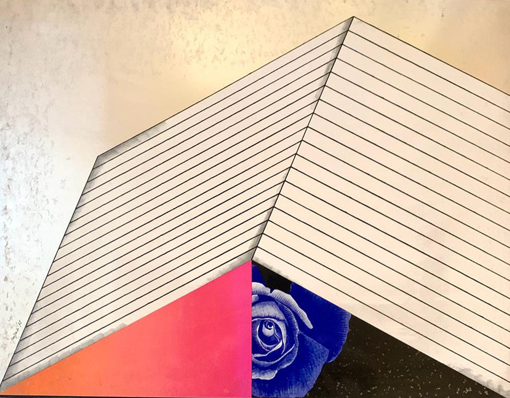 Concetto Pozzati - Allo chalet delle rose