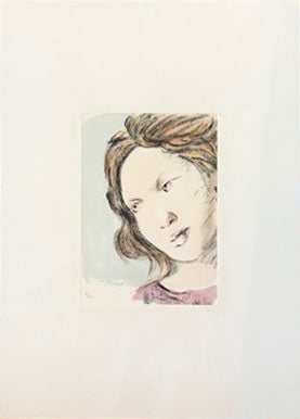 Domenico Purificato - Ritratto di donna