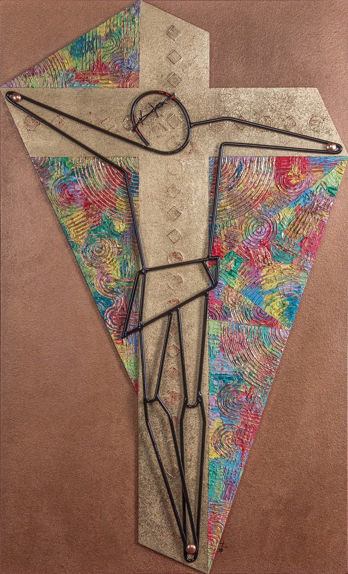 Vito Spada - Crocifisso Geometrico 2