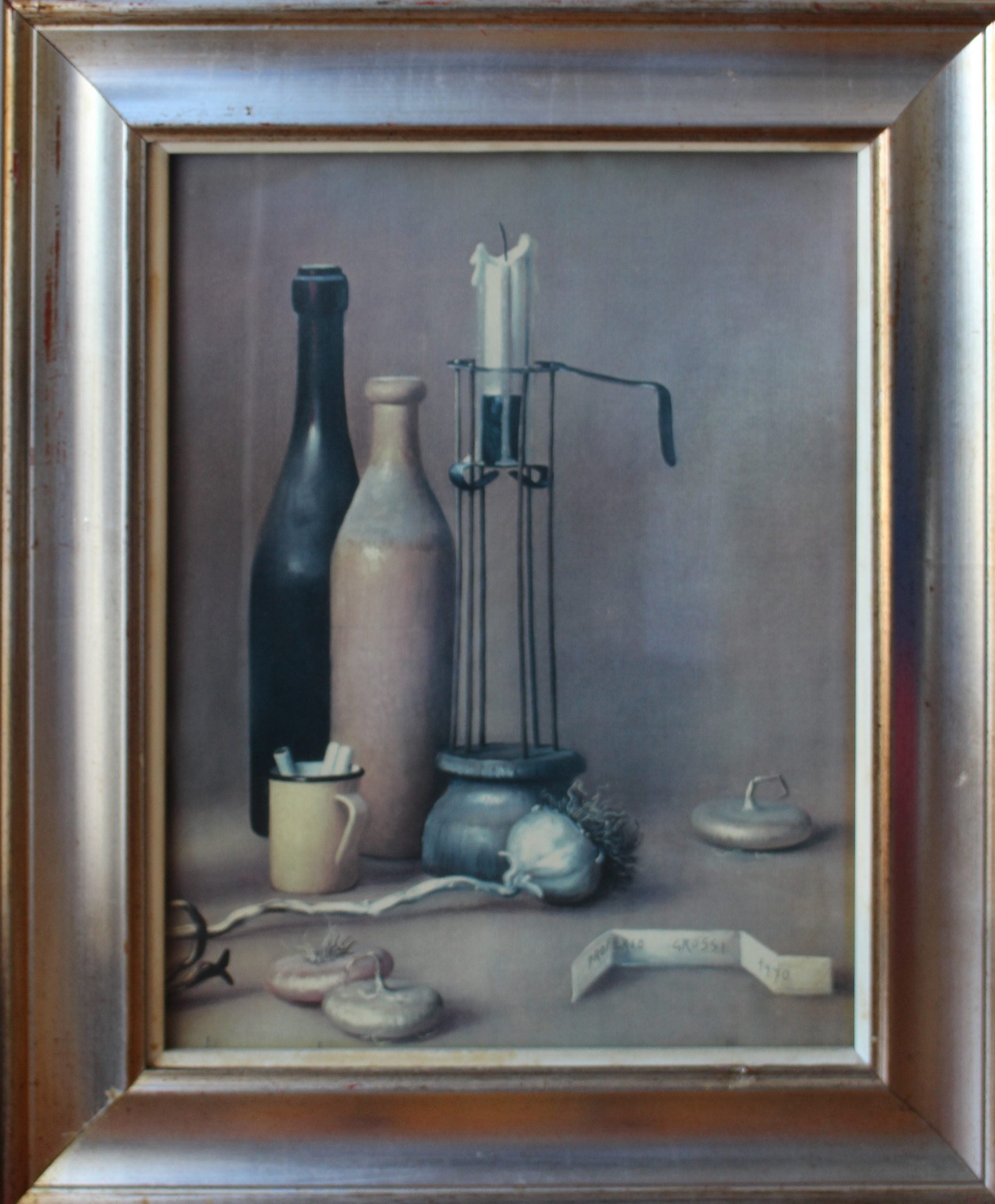 Proferio Grossi - Senza titolo (natura morta)