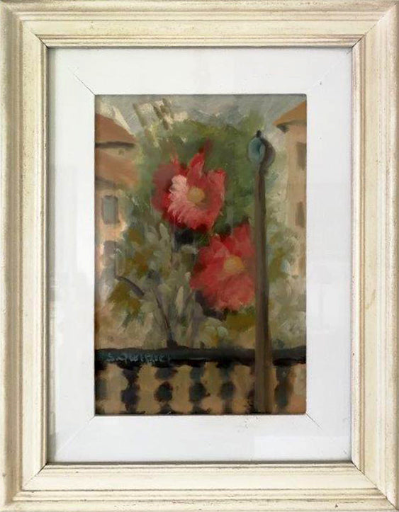 Silvano Quirici - Fiori sul balcone