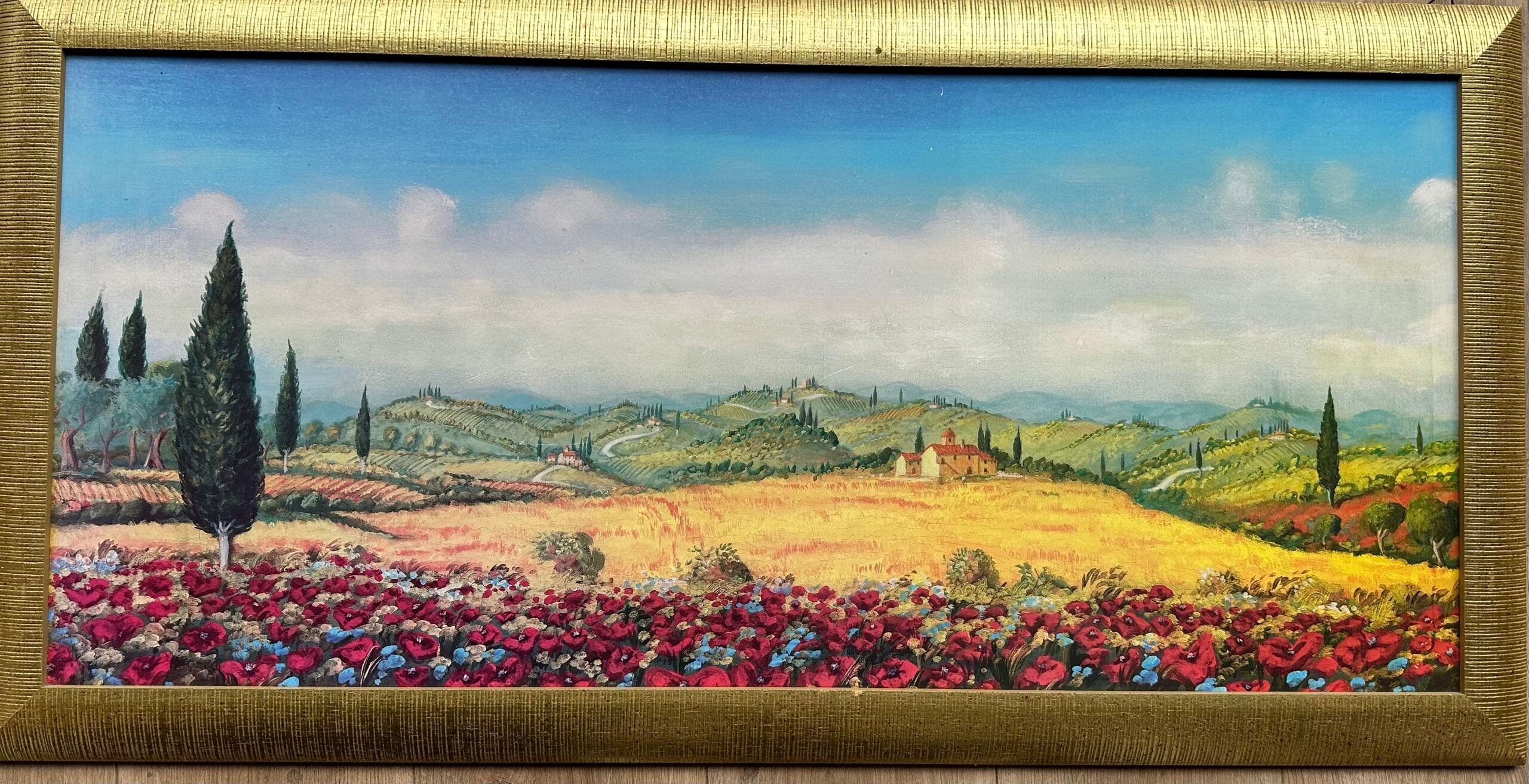 PAESAGGIO CAMPESTRE - ARTISTA SCONOSCIUTO