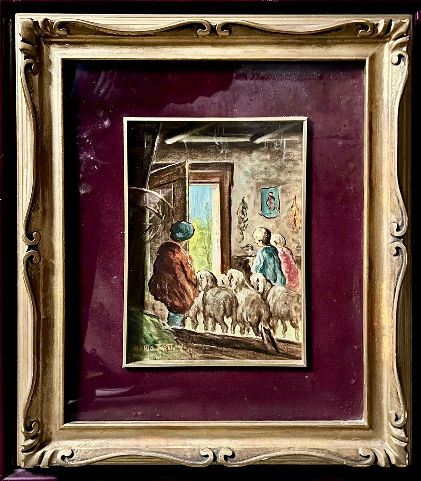 Mario Fattori - The Sheepfold