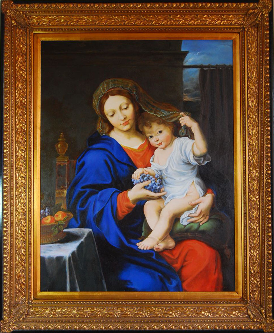 Salvatore Vergari (omaggio a Pierre Mignard) - Madonna dell'uva