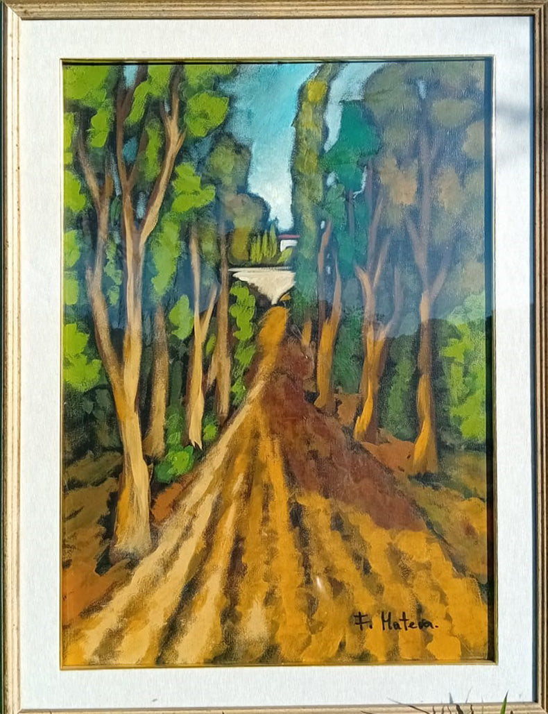 Franco Matera - Paesaggio alberato