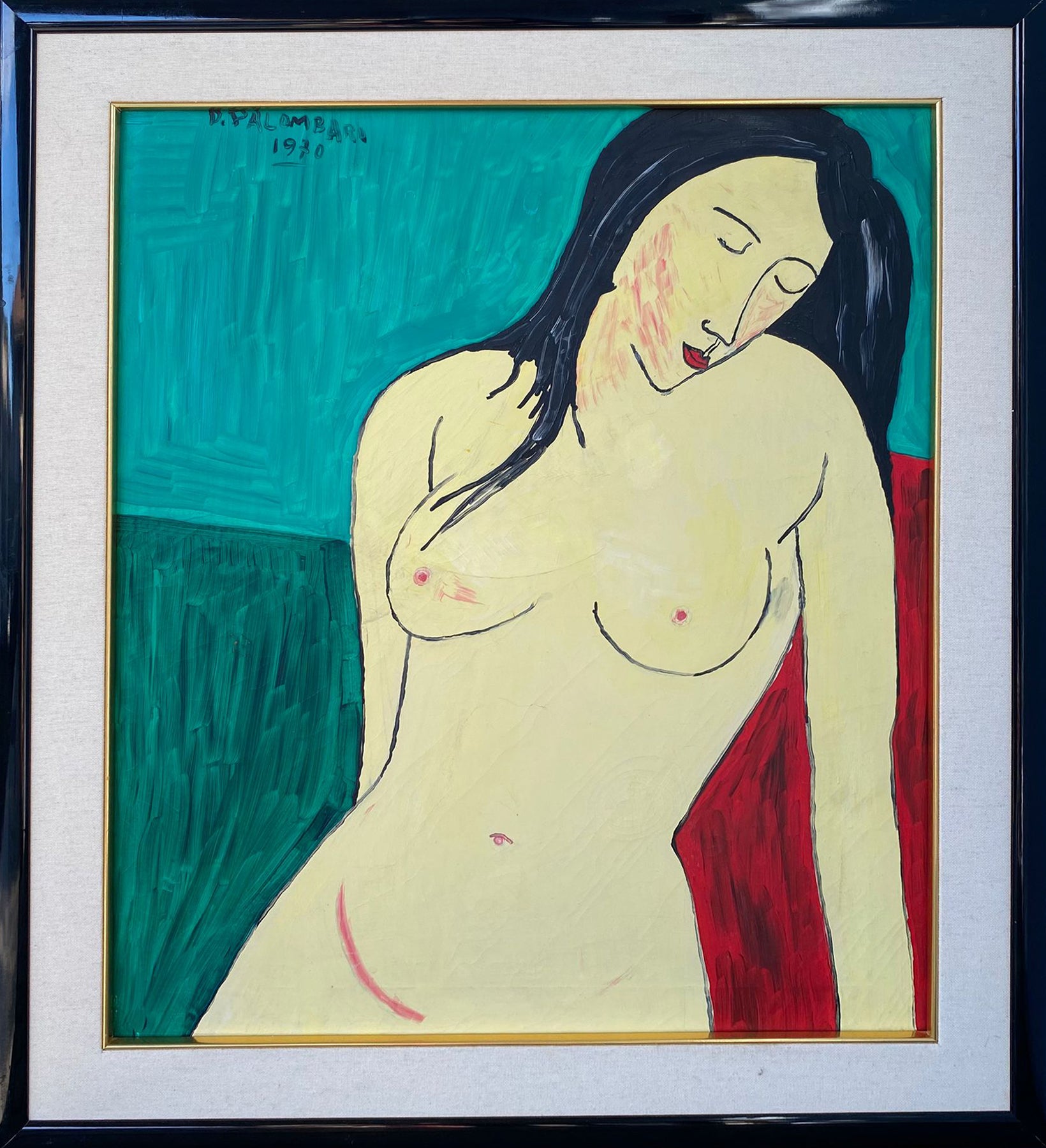 D. Palombari - Nudo seduto