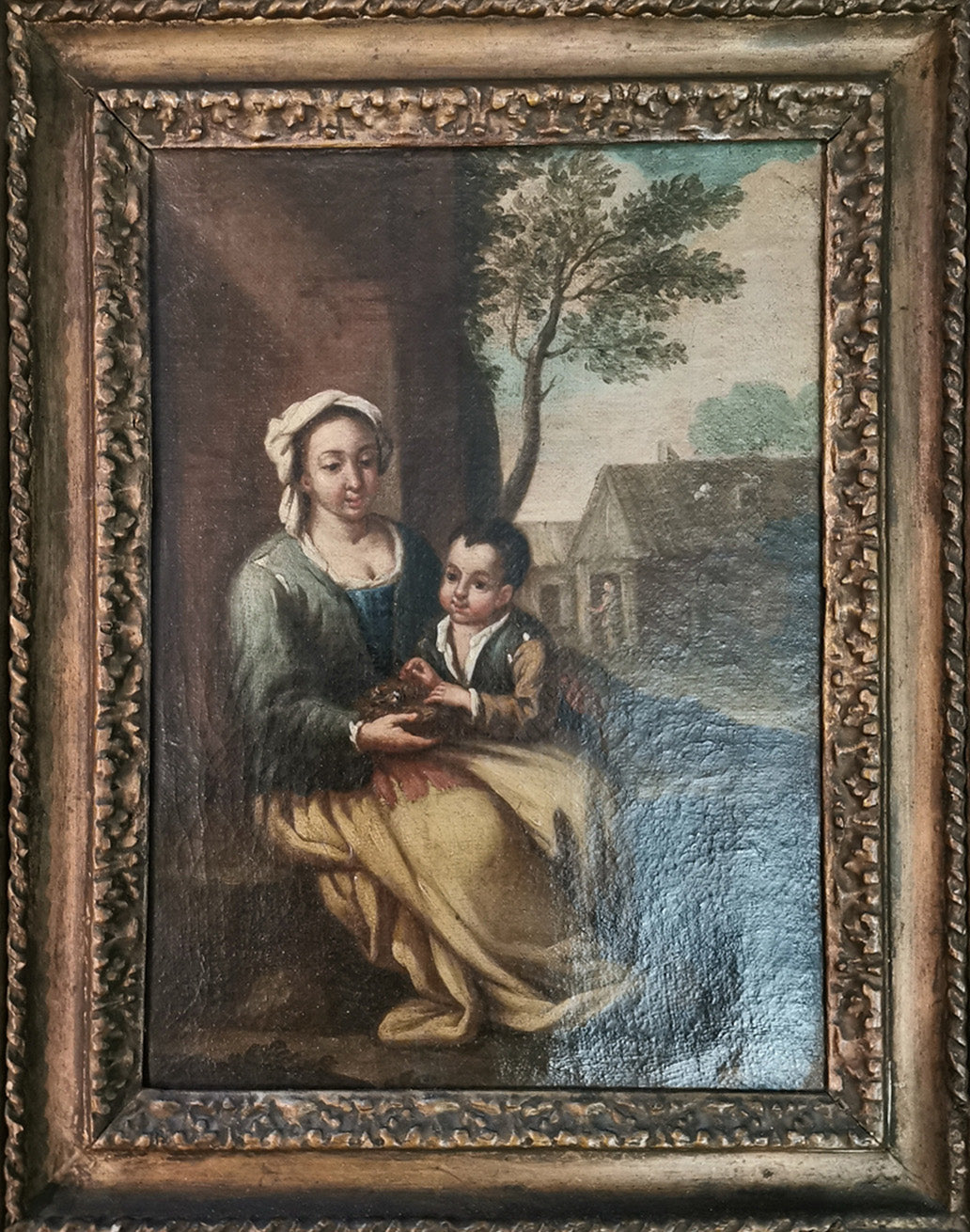 Omaggio a Simon Durand - La madre con il figlio