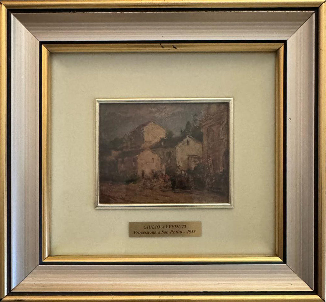 Giulio Avveduti - Processione a San Polito