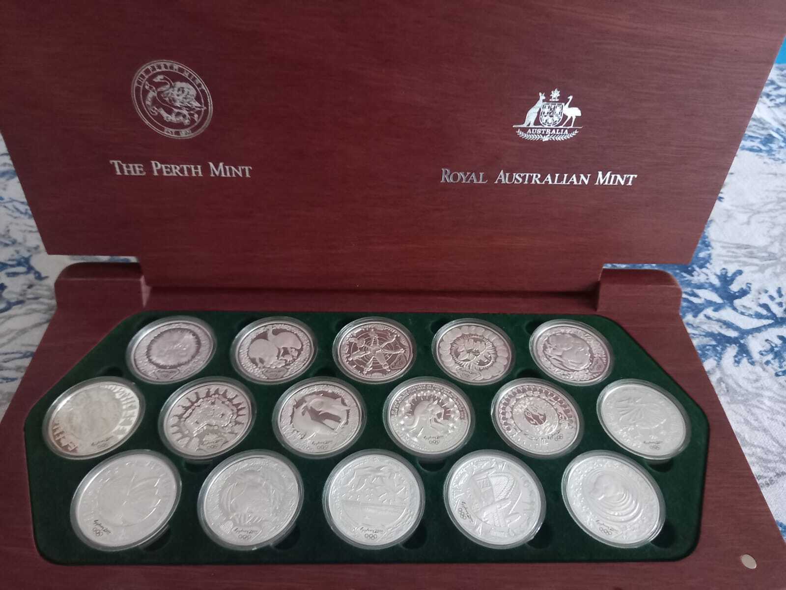 SYDNEY 2000 OLYMPIC COIN COLLECTION - Australian Mint in collaboration with the Perth Mint