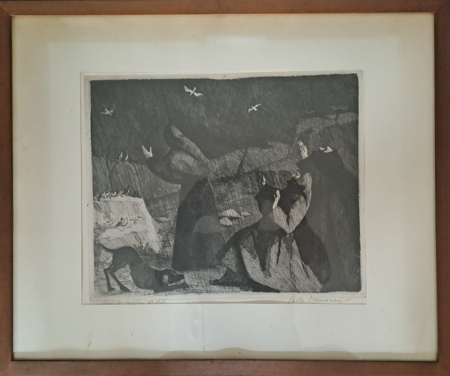 Paolo Manaresi - Senza Titolo (Predica agli Uccelli)