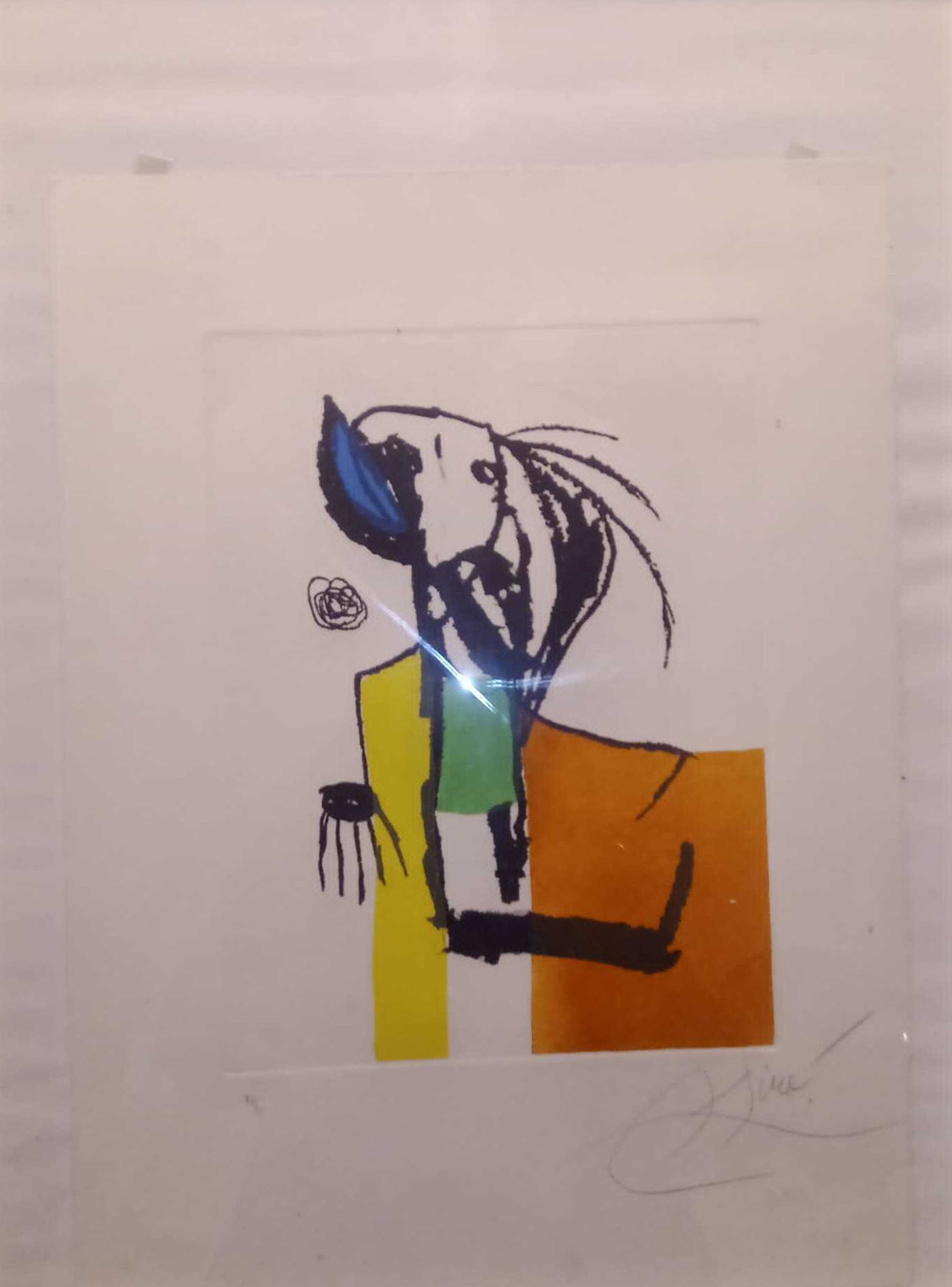 Joan Mirò - Chanteur des Rues IV