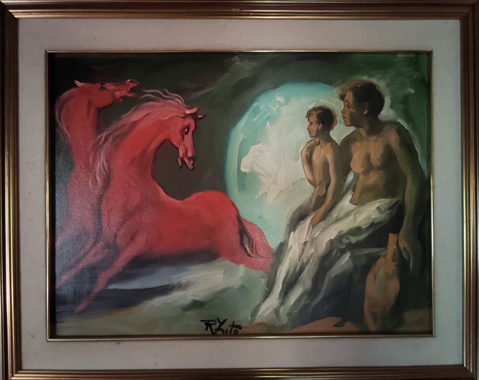 Rodolfo Zito - Cavalli rossi