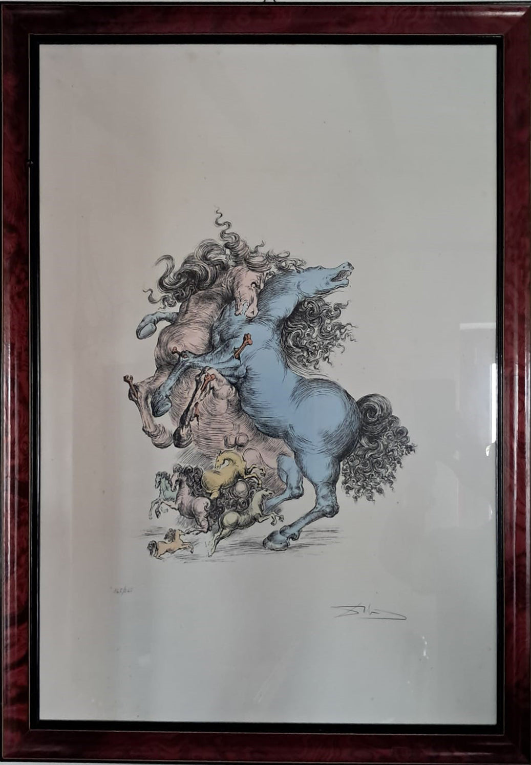Salvador Dalì - Les Chevaux Surrealistes