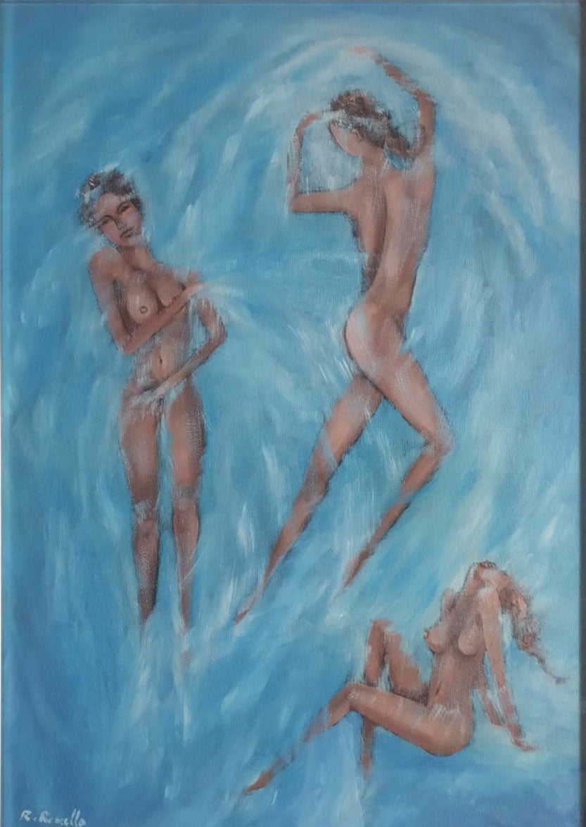 Renello da Pordenone - Untitled (Figure in an Aquatic Environment)