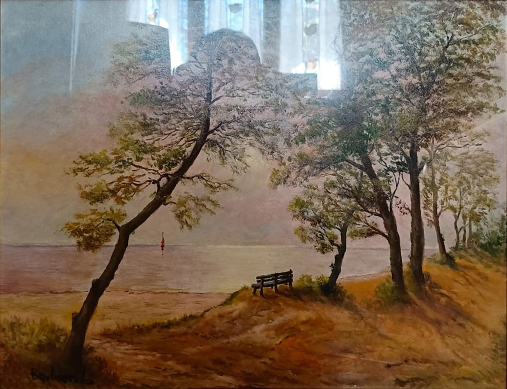 L. Barbieri - Bench and calm sea