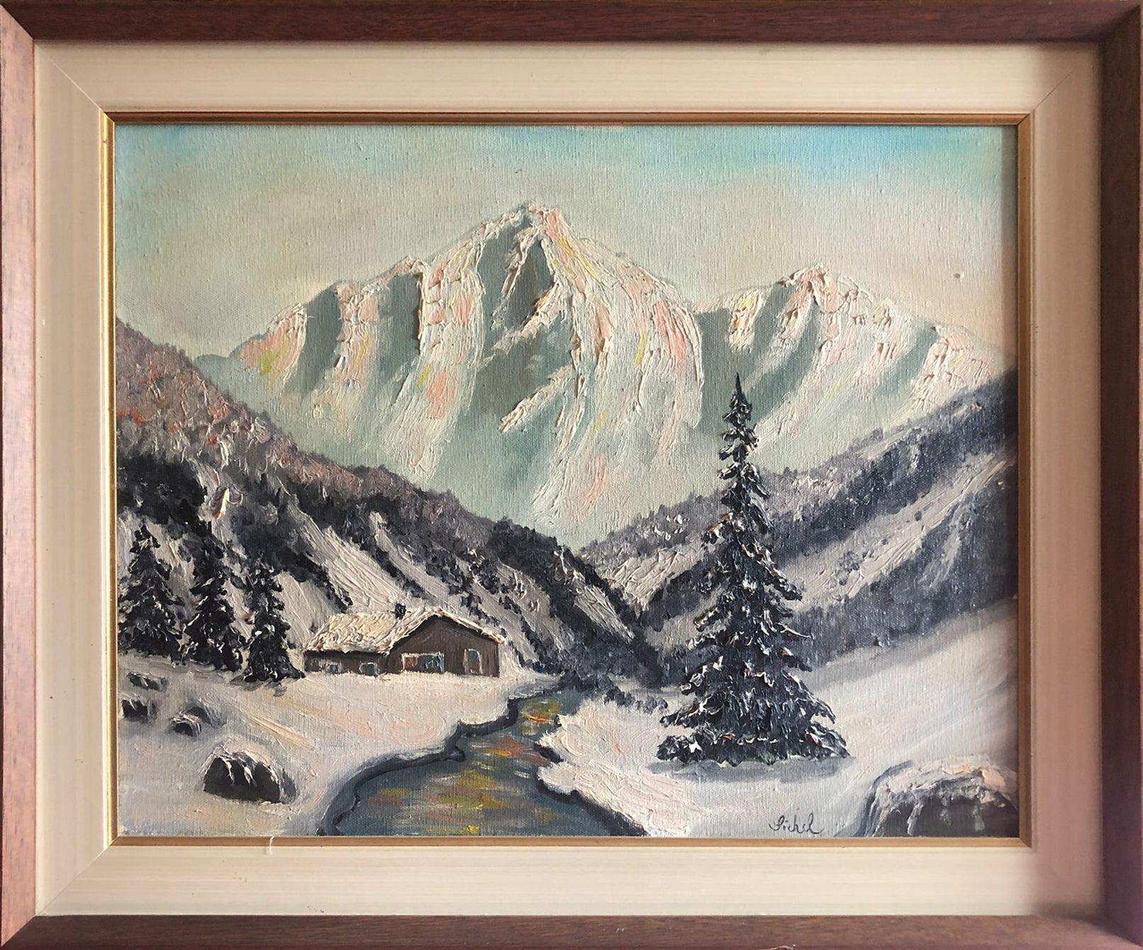 Stefano Sichel - Paesaggio di montagna