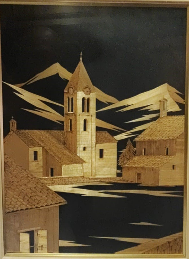 Francesco Budicin - Chiesa nella Valle di Lenzo