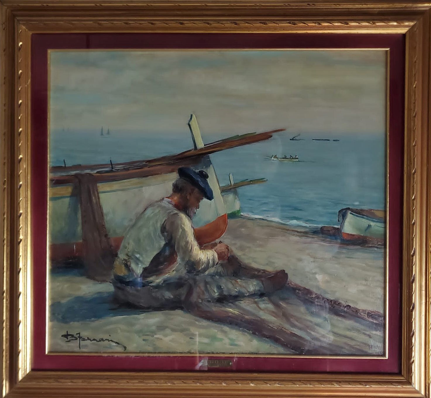 Berto Ferrari - Pescatore