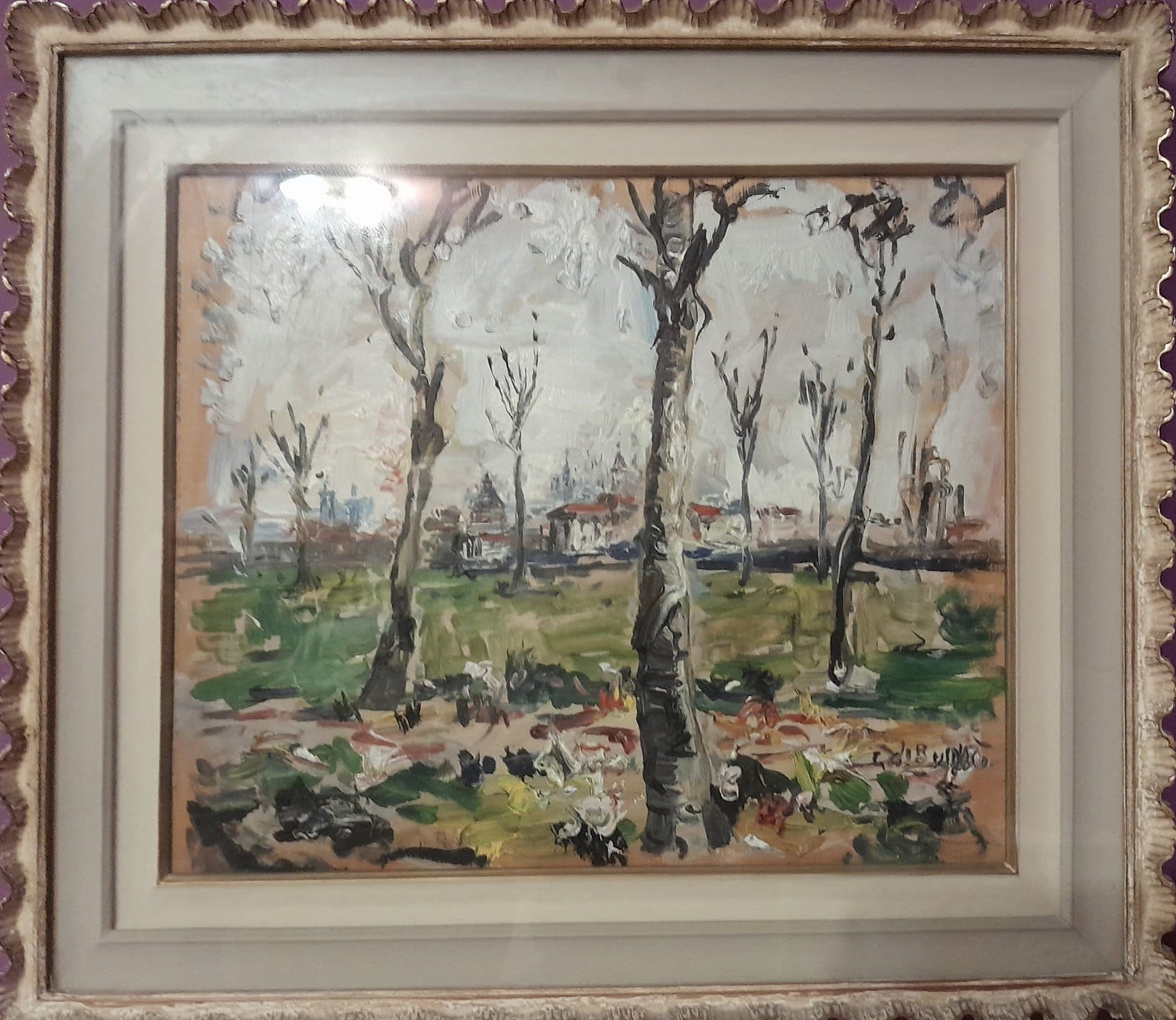 Giovanni da Busnago - Paesaggio alberato