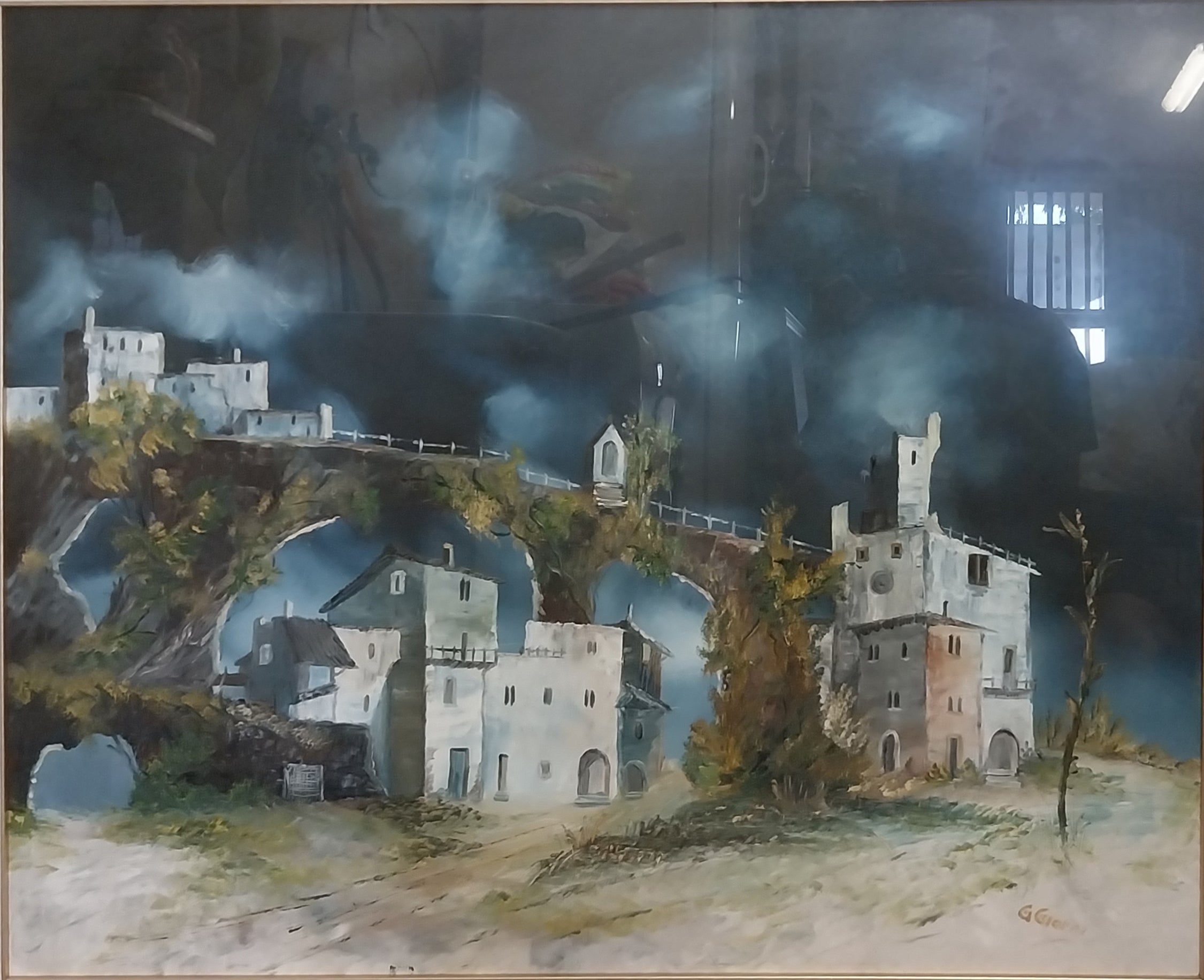 G.Giorgi  - Paesaggio notturno