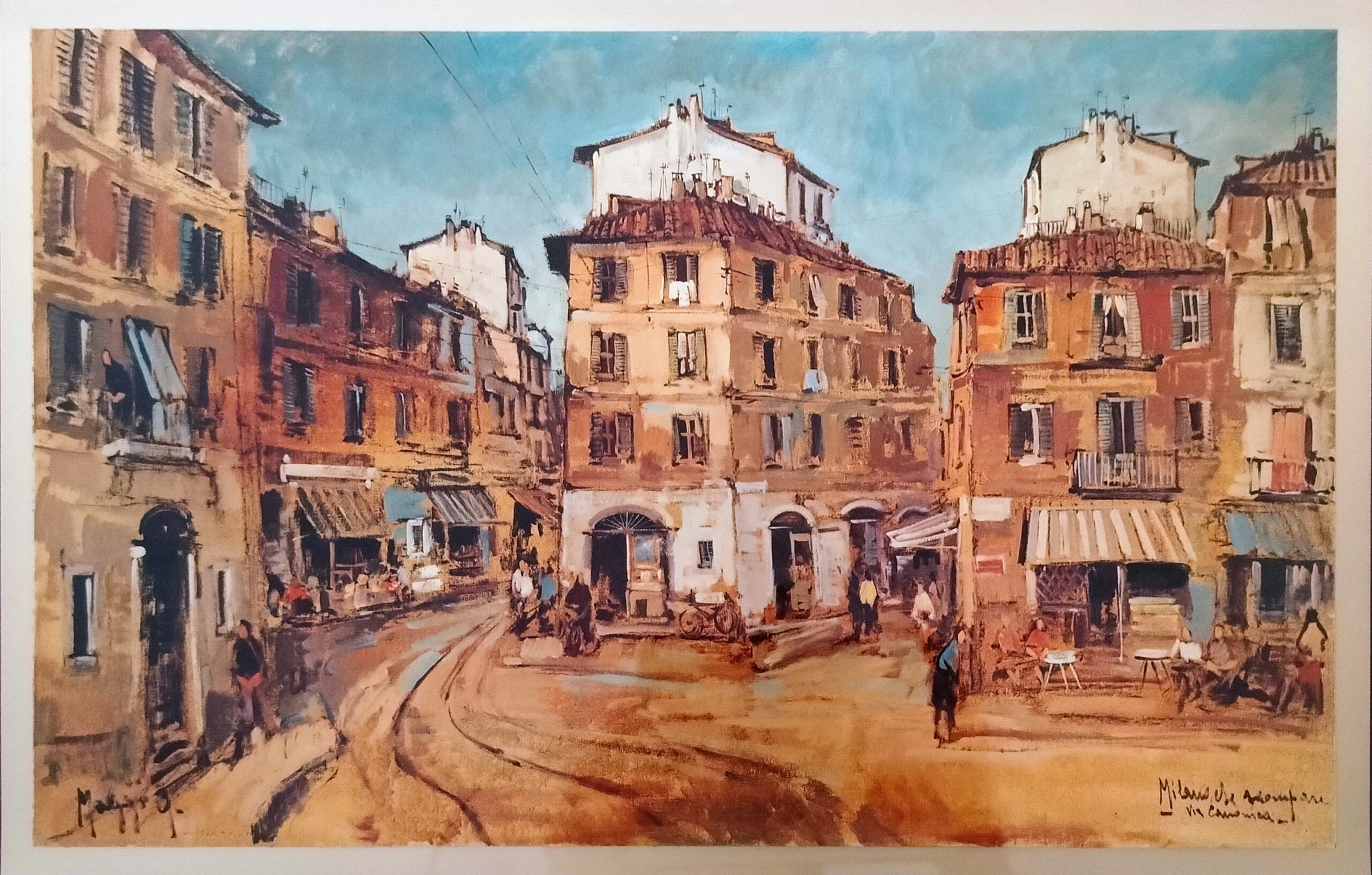 Giampietro Maggi - Milano che scompare, Via Canonica