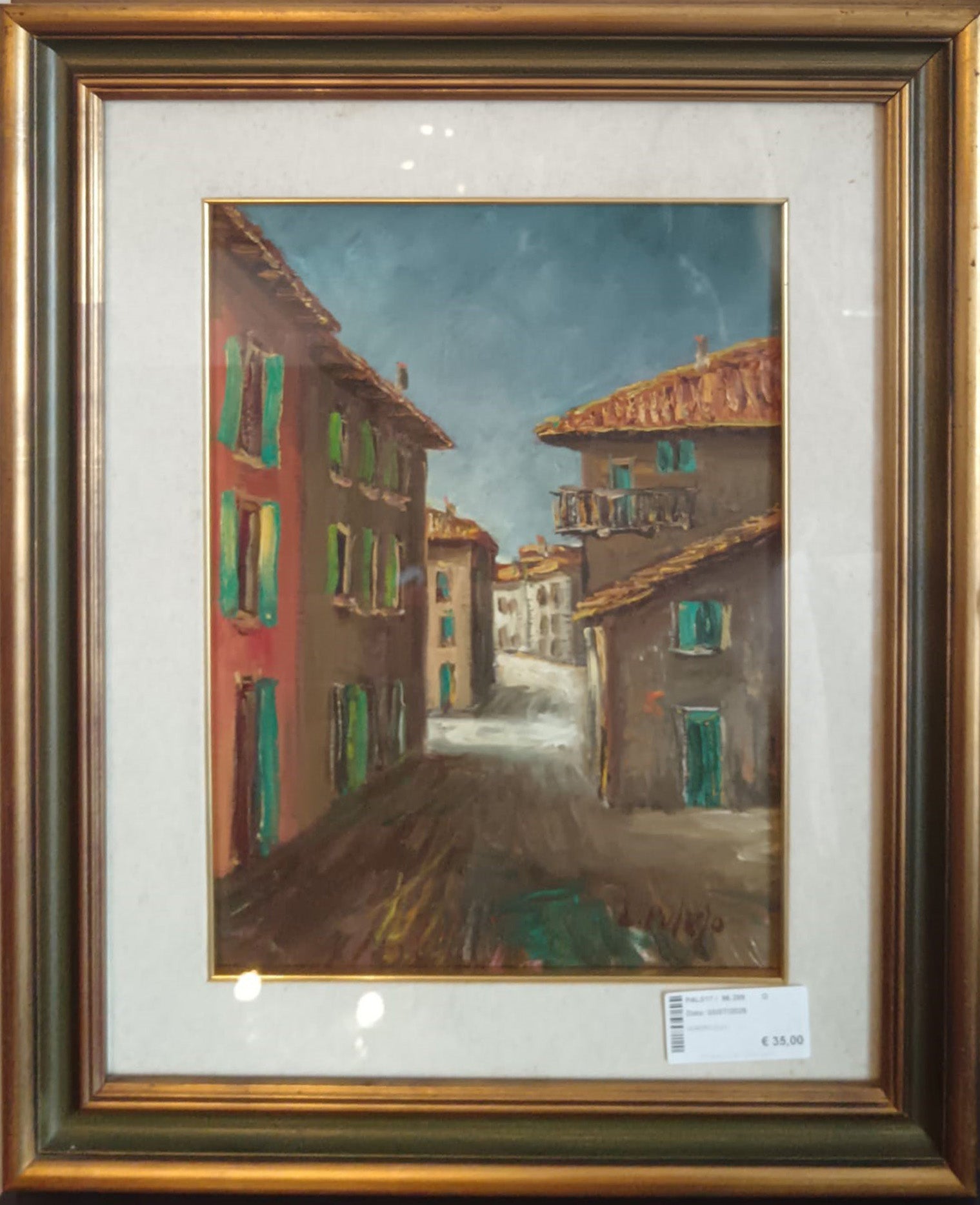 L. Pulejo - Landscape with houses