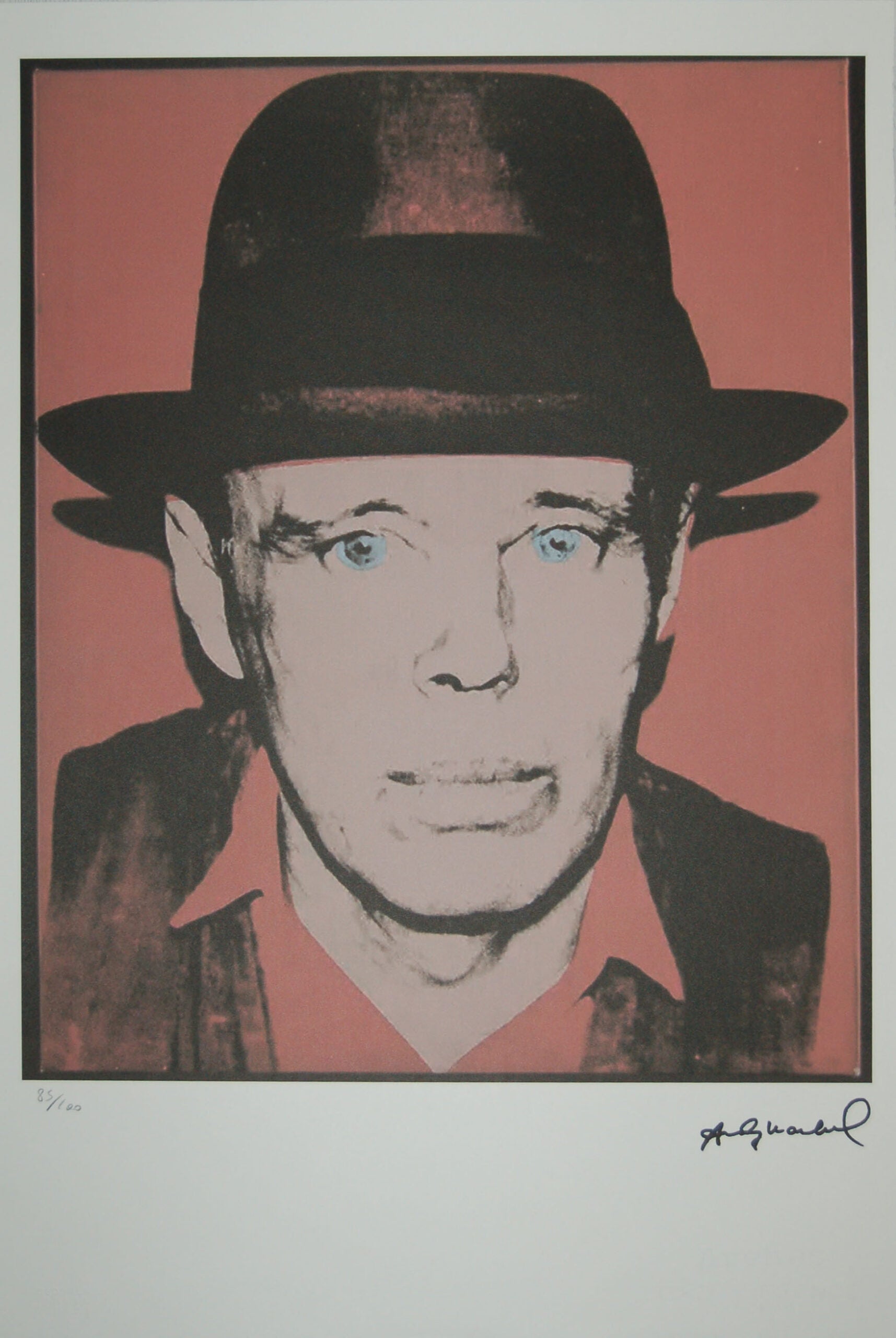 Andy Warhol (d'après) - Ritratto di joseph beuys
